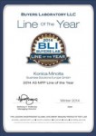A Konica Minolta negyedszerre is elnyerte a BLI „A3 MFP Line of the Year” díját