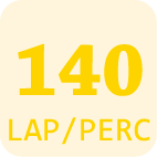 140 lap/perc